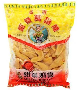 Rettich ganz gesalzen Man Chong Loong 50x400g