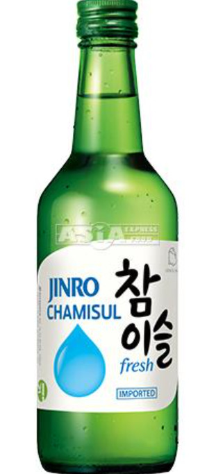 Soju Chamisul Fresh 16,5% Alc. JINRO 20x350ml