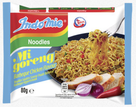 Innudeln Mi Goreng Huhn BBQ Indomie 40x80g