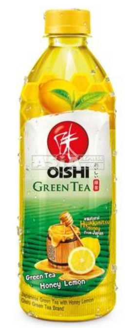 Grüner Tee Honig Zitrone OISHI 24x500ml