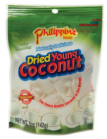 Kokosnuss in Stücke getrocknet Philippine 25x142g