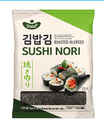 Seetangblätter für Sushi 10 Blätter Delief 50x24g