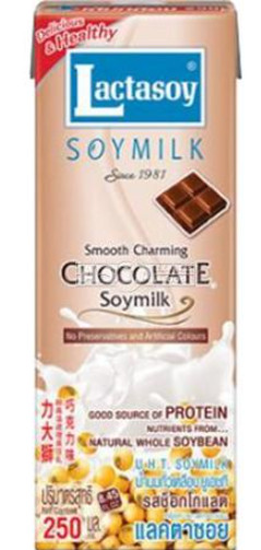 Sojamilch Schokolade Lactasoy 36x250ml
