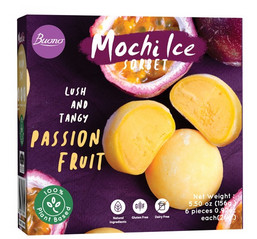Mochi Eis Passionsfrucht Sorbet Buono 12x156g