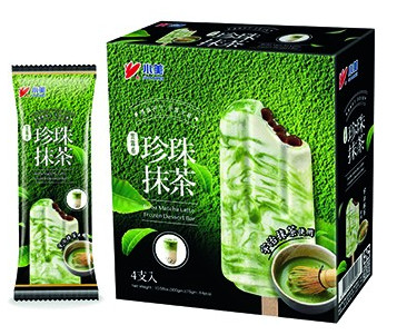 Stileis mit Matcha und Tapiokaperlen 6x(4x75g)