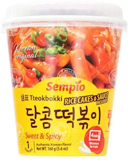 Instant Reiskuchen Tteobokki süß & scharf Sempio 24x160g